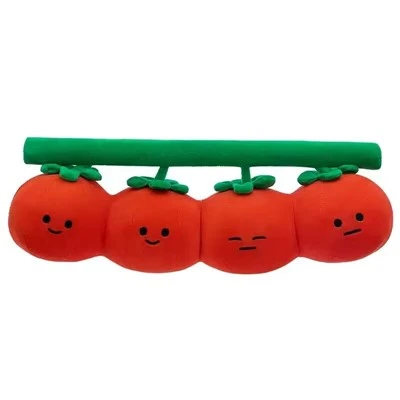 Sætur Tomato Vine Plush koddi